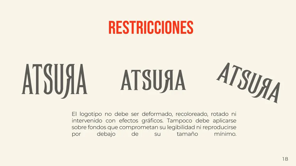 Atsura — Paleta de colores