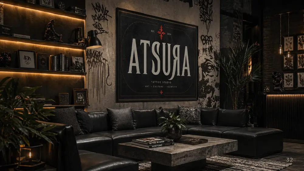 Atsura — Letrero del local