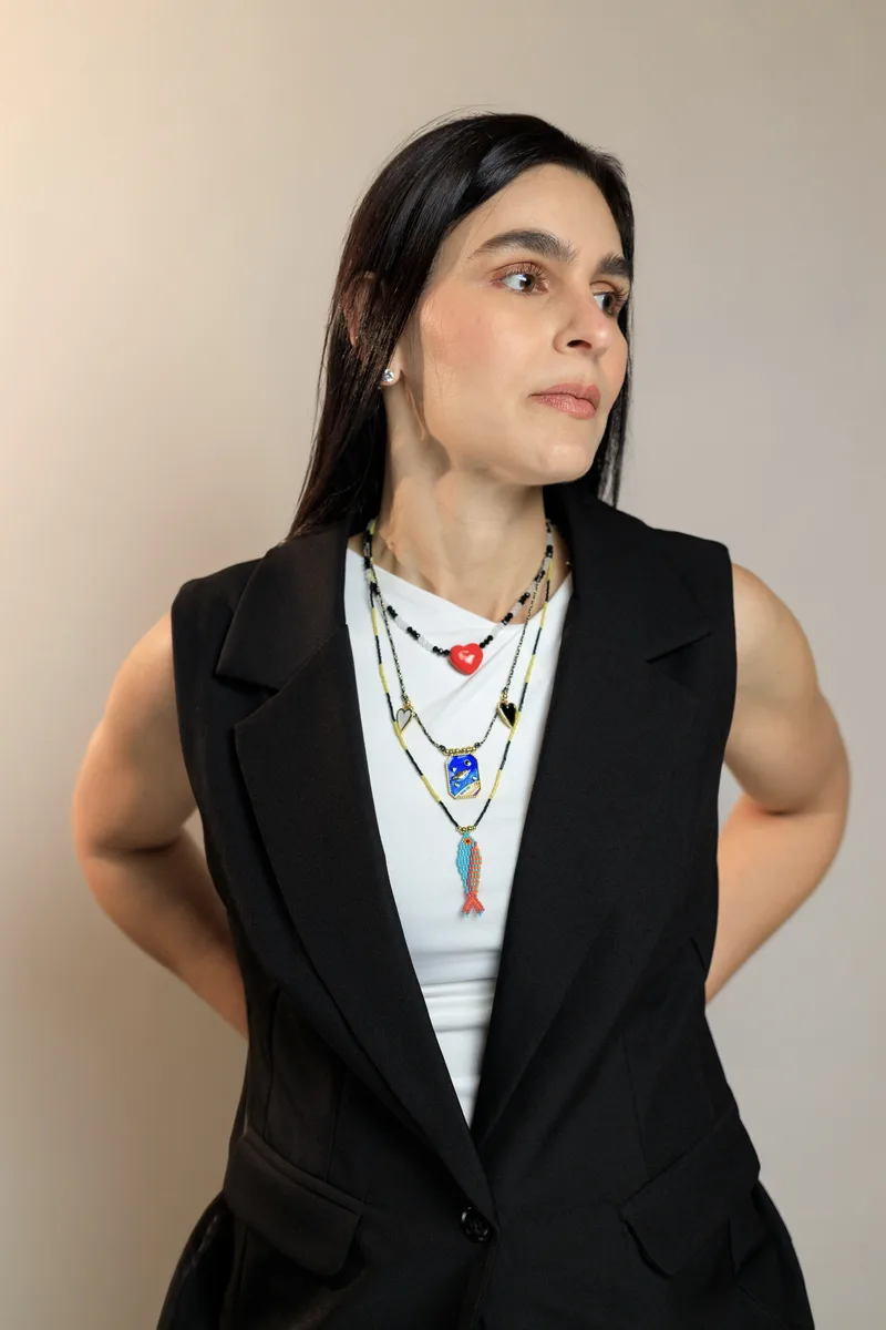 Conjunto de collar y pulsera